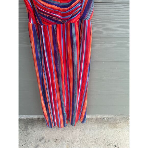 Torrid Maxi chiffon pleated dress - Picture 4 of 6